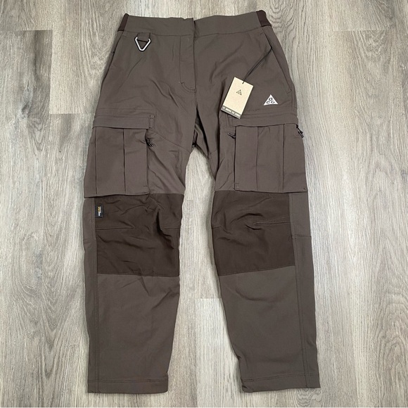 Nike ACG Pants - NEW NIKE ACG Cordura Cargo Smith Summit Jogger Pants Womens M Brown CV0617-220